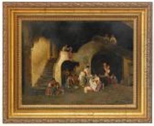 Scene In A Roman Interior