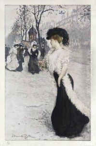 Femmes Sur Les Boulevards by Manuel Robbe