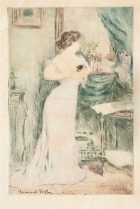 Le Bouquet De Violettes by Manuel Robbe