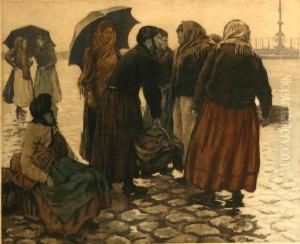 Marktfrauen In Paris by Manuel Robbe
