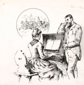 Biedermeierliches by Moritz Robbecke