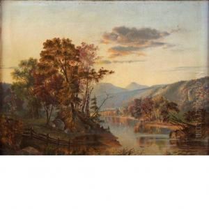 Romantic River Scene by Horace Wolcott Robbins