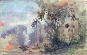 Etude De Paysage Oriental