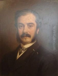 Portrait D'homme by Alexandre Robert