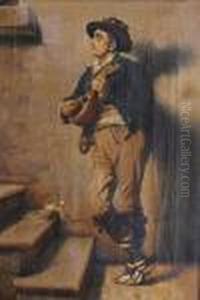 The Lute Player - view 1