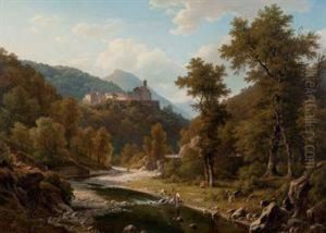 Paysage De Bugey by Alphonse Robert