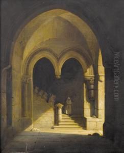 "l'heure De La Priere". by Aurele Robert