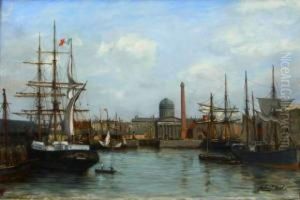 Navires A Trieste by Robert Charles Gustave Laurens Mols