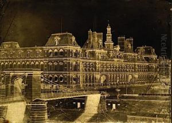 L'hotel De Ville, Circa 1851 - view 1