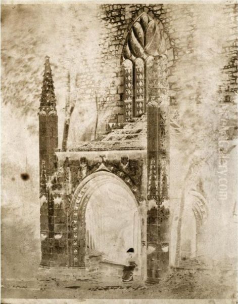 Church Porch, Cotes D'armor, C. 1852 - view 1