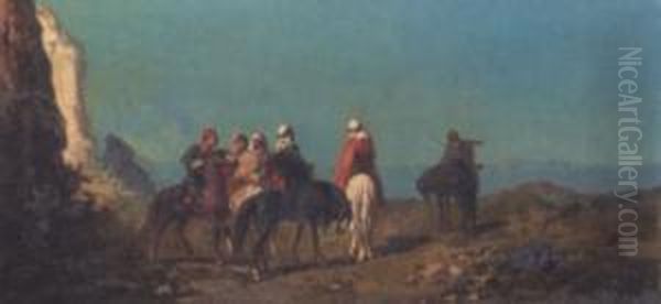 Arab Horsemen - view 1