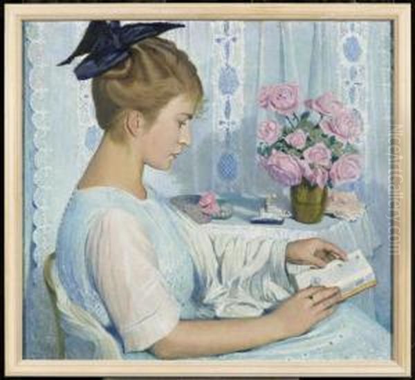 The Reading Girl - view 1
