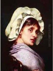 < Jeune Femme A La Coiffe >. < Jeune Femme A La Coiffe >.