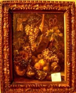 Natura Morta Con Uva by Alfred J. Roberton