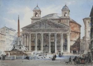 Personages Voor Het Romeinse Pantheon