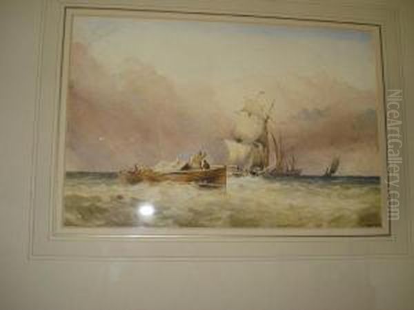 Seascape With Shipping To The Foreground - view 1
