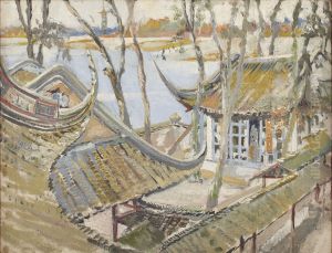 The Island Teahouse, Kashing by Cecil Robertson