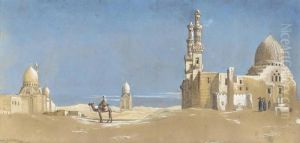 The Tombs Of The Cailiffs, Cairo by Charles Robertson
