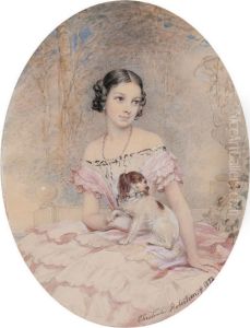Portrait Of Countess Stroganov by Christina Robertson