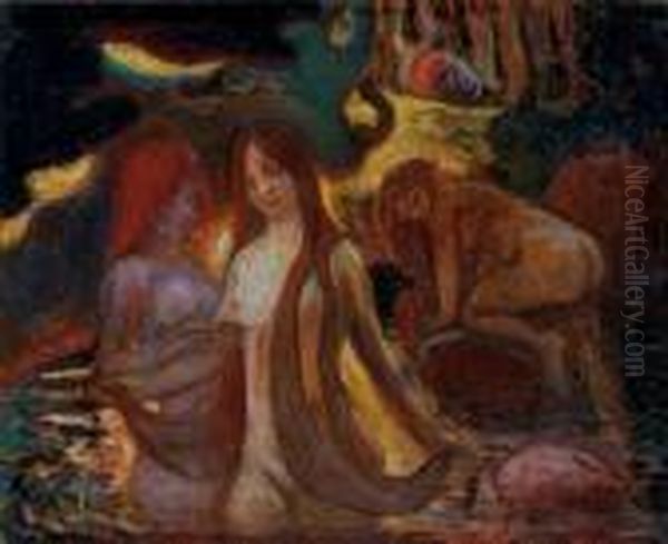 Trois Baigneuses - view 1