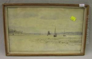 Fishing Boat Moorings, Halifax 1883. Fishing Boat Moorings, Halifax 1883.