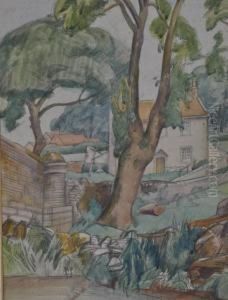 Country Cottage by James Mcculloch Robertson