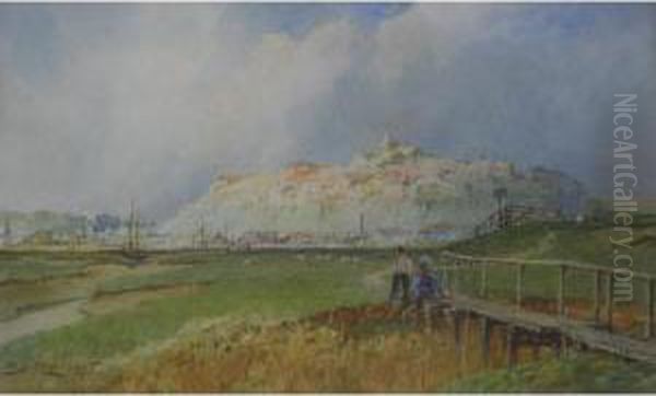 Rye: Boys Fishing - view 1