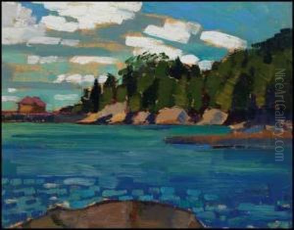 Wharf, Cap A L'aigle, Pq - view 1