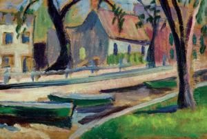 Lachine Canal by Sarah Margaret A. Robertson