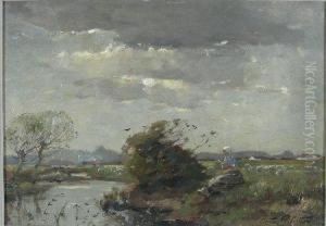 On The River Bank by Struan Robertson
