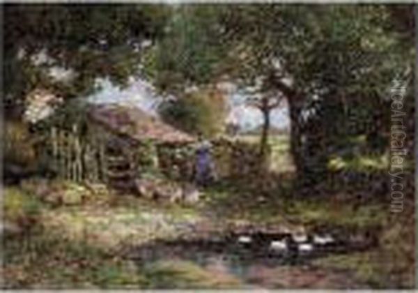 Feeding The Chickens - view 1