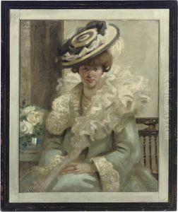 Portrait Of A Lady by Walford Graham Robertson