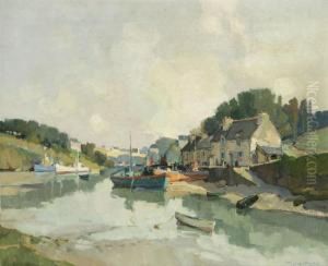 Estuary Of The Seine by Georges Charles Robin