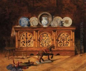 Les Jouets Dans La Salle A Manger by Gustave Paul, Pere Robinet