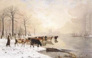 Dutch Scene by Gustave Paul, Pere Robinet
