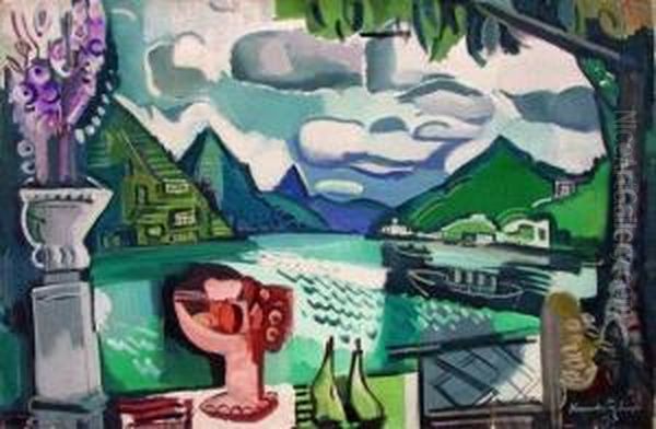 "lac Majeur". - view 1