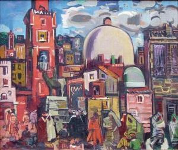 < Algiers >, Circa 1925 - view 1