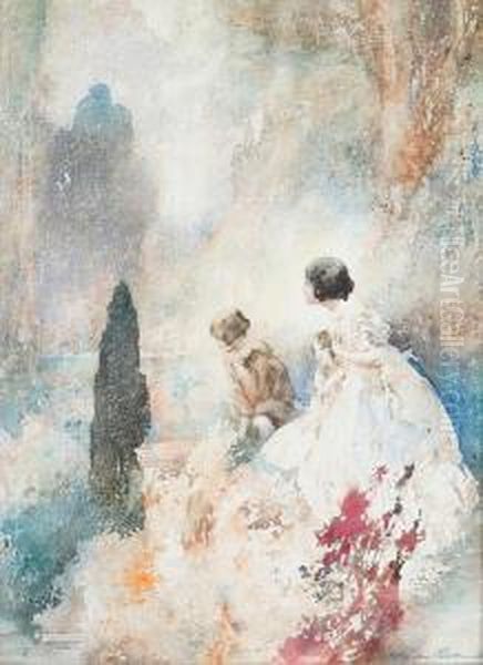 Three Young Girls - view 1