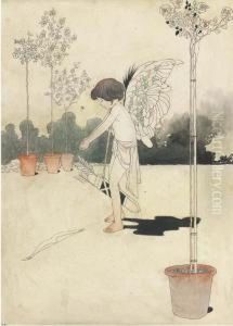 The Winged Archer by Charles Robinson