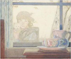 The Captive by Frederick Cayley Robinson