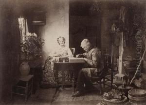 When The Day's Work Is Done by Henry Peach Robinson