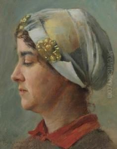 Woman With White Cap Woman With White Cap