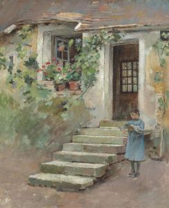 The Farmer's Daughter by Theodore Robinson