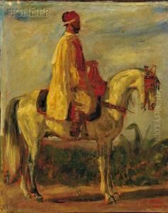 Figure On Horseback by Thomas Harris Robinson