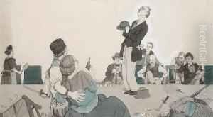 Amateur Dramatics by William Heath Robinson