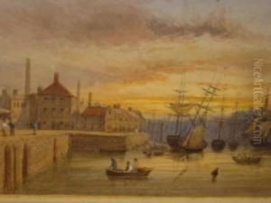 On The River At Sunderland by William Robinson