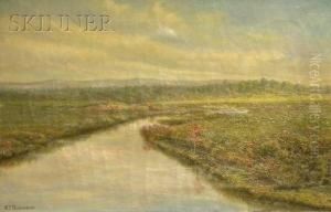 Merrymeeting River, Pittsfield, New Hampshire by William T. Robinson
