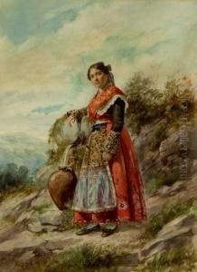 Aguadora by Jose Robles Y Martinez