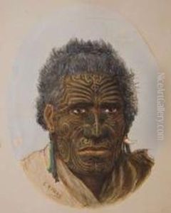 Portrait Of To Kuha by Horatio Gordon Robley