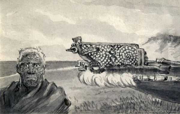 A Carved Chief 'te Kuha' - view 1